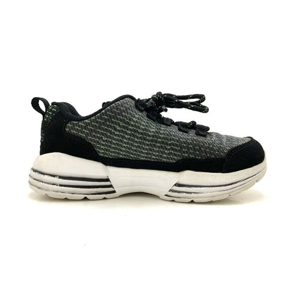 Skechers Unisex Kids Luminators Light Up Sneakers Size 12 Black Lime SN 90730L - Picture 3 of 12